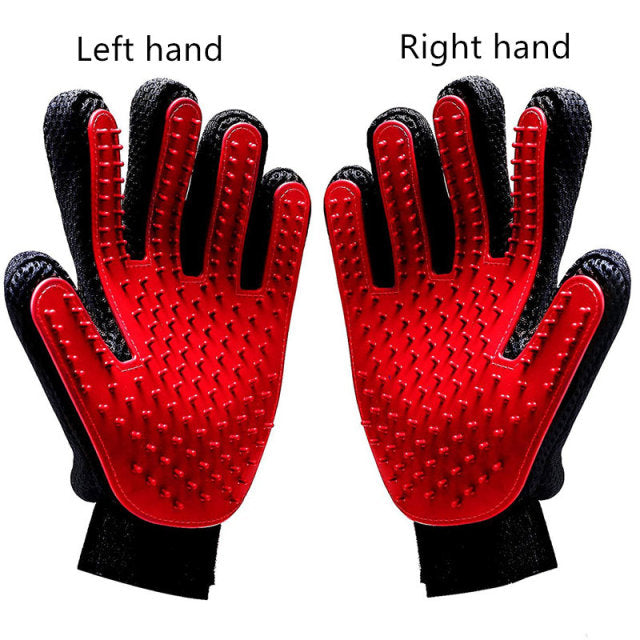 Silicone Pet Bath Grooming Glove