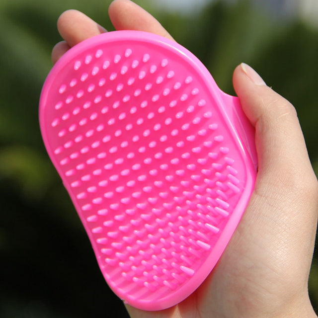 Silicone Pet Bath Grooming Glove