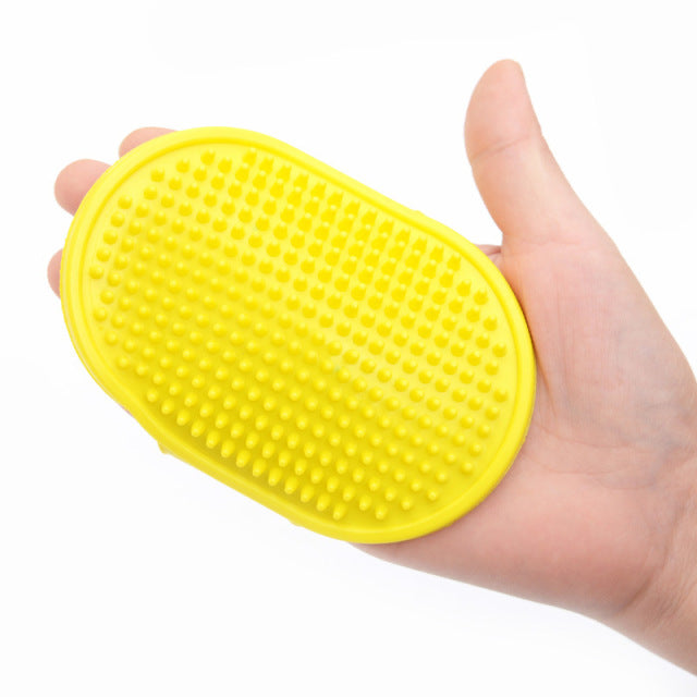 Silicone Pet Bath Grooming Glove